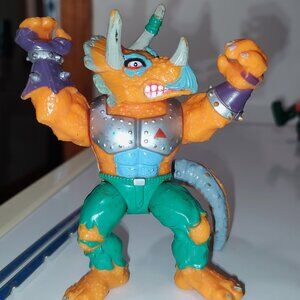 Triceraton Teenage Mutant Ninja Turtle TMNT Playmates 1990 Vintage